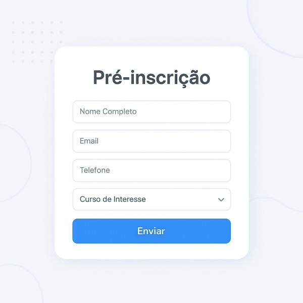 Inscrição nas Formações da APRE Inscrição nas Formações da APRE
